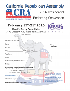 2016 Convention Flyer