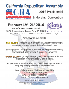 2016 Convention Sponsorships